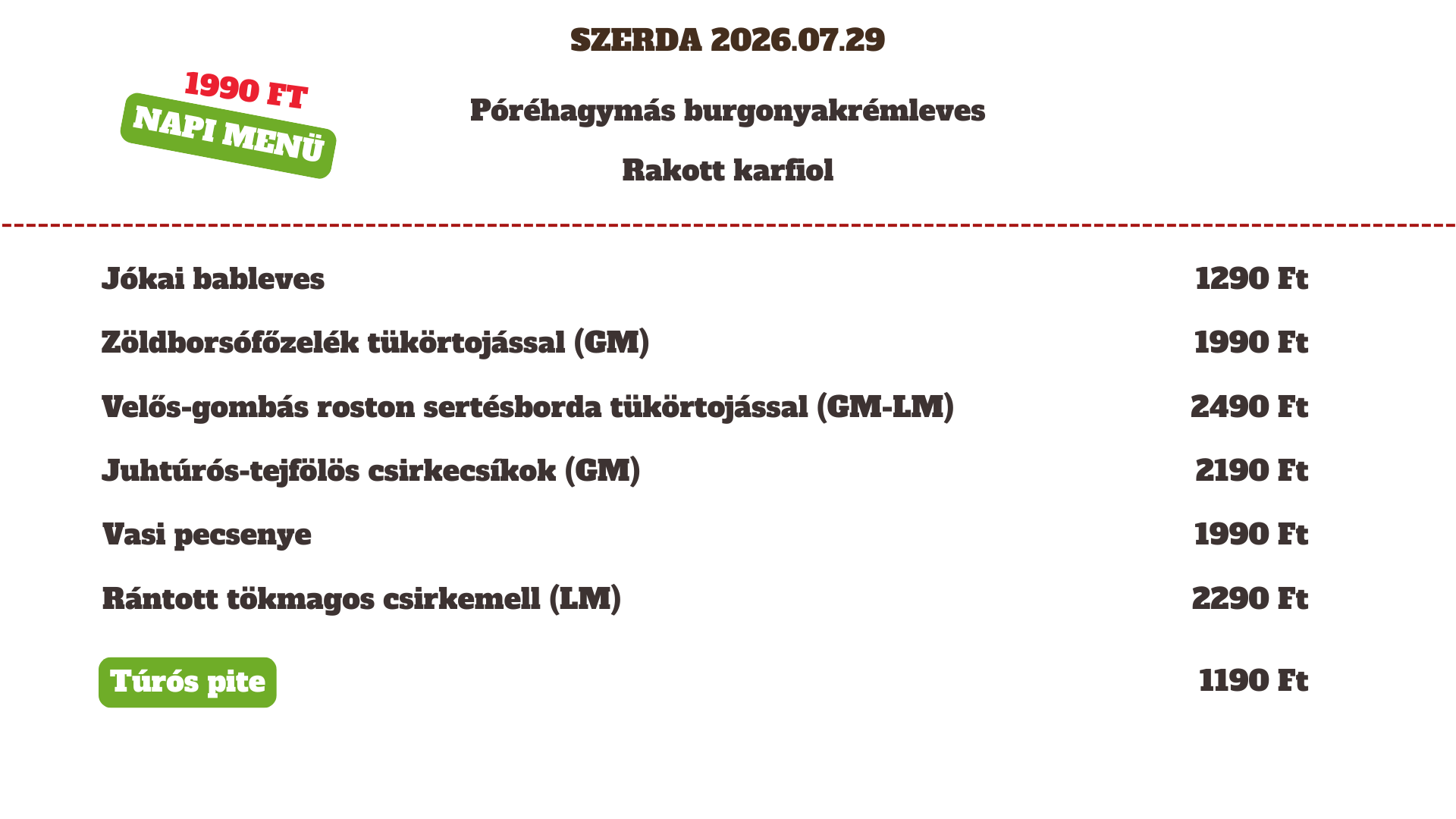 2026.07.29 Szerda