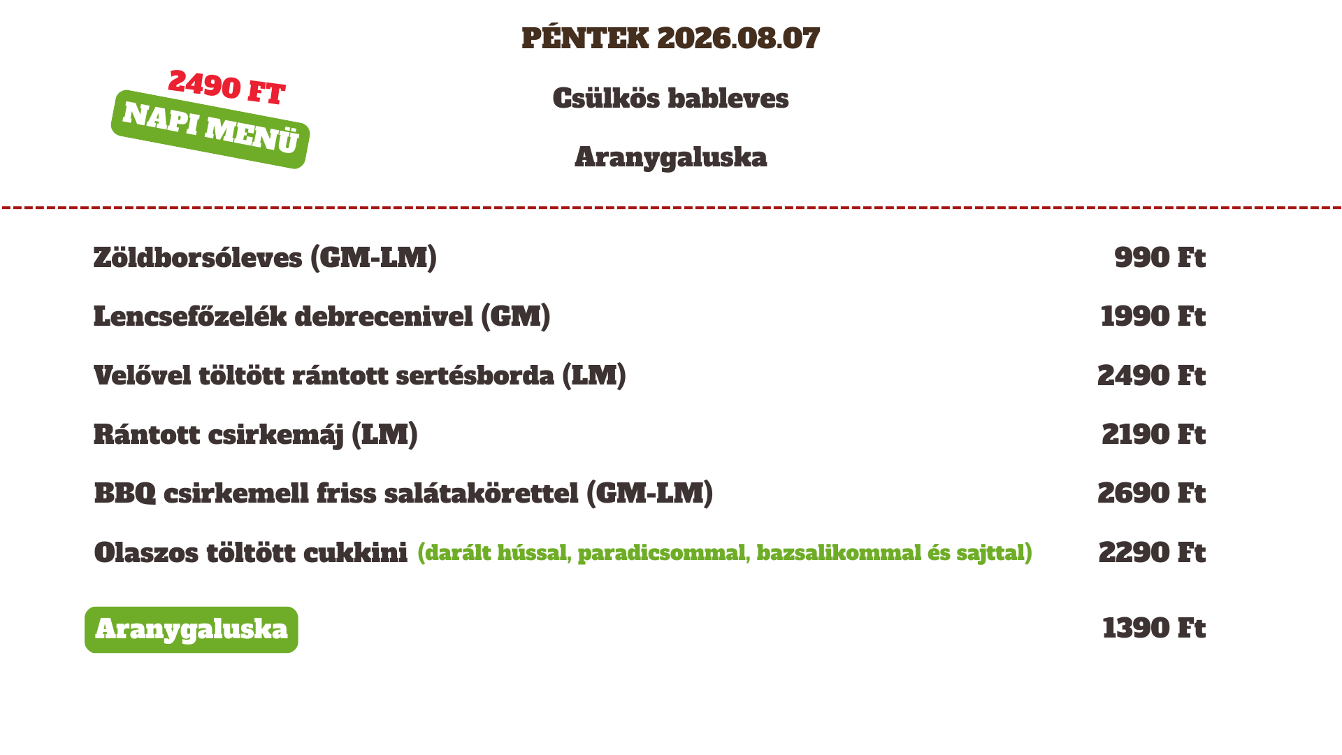 2026.08.07 Péntek