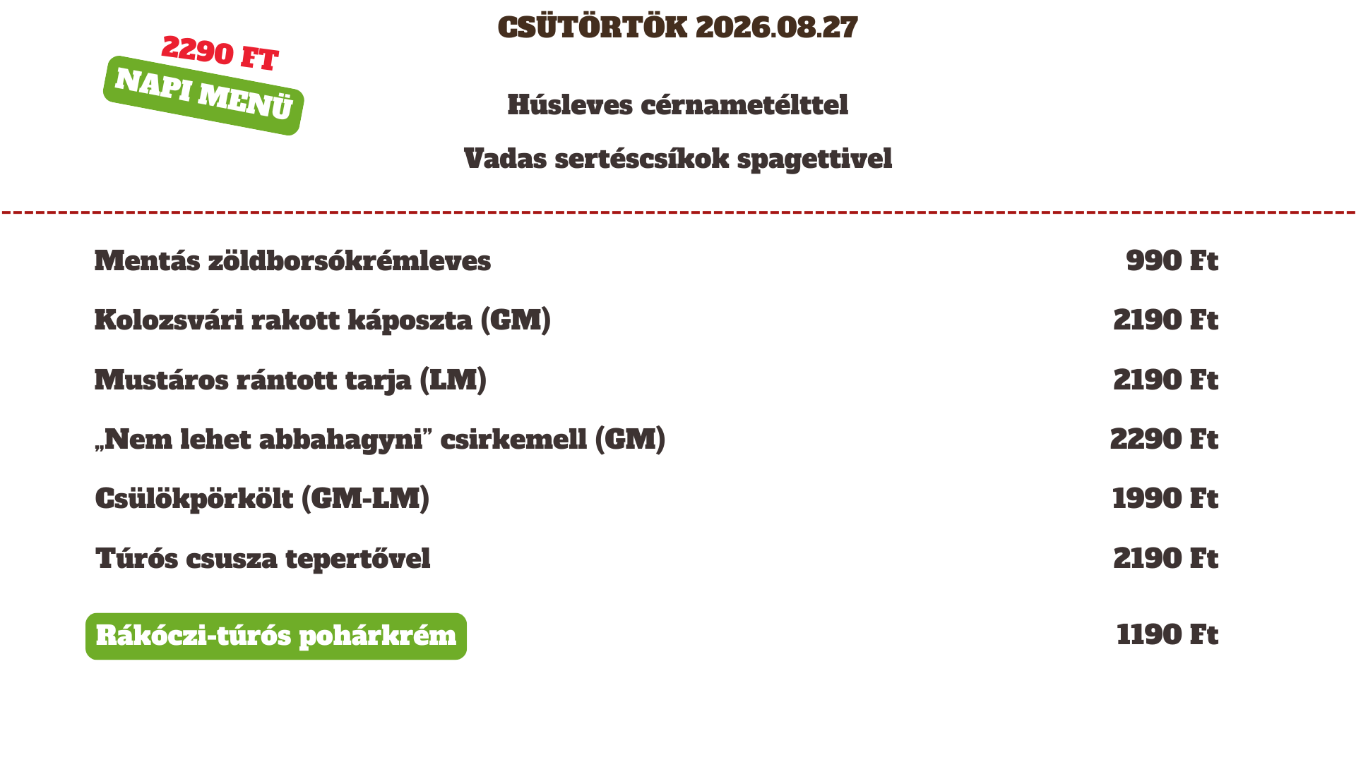 2026.08.27 Csütörtök 2026.08.27 Csütörtök