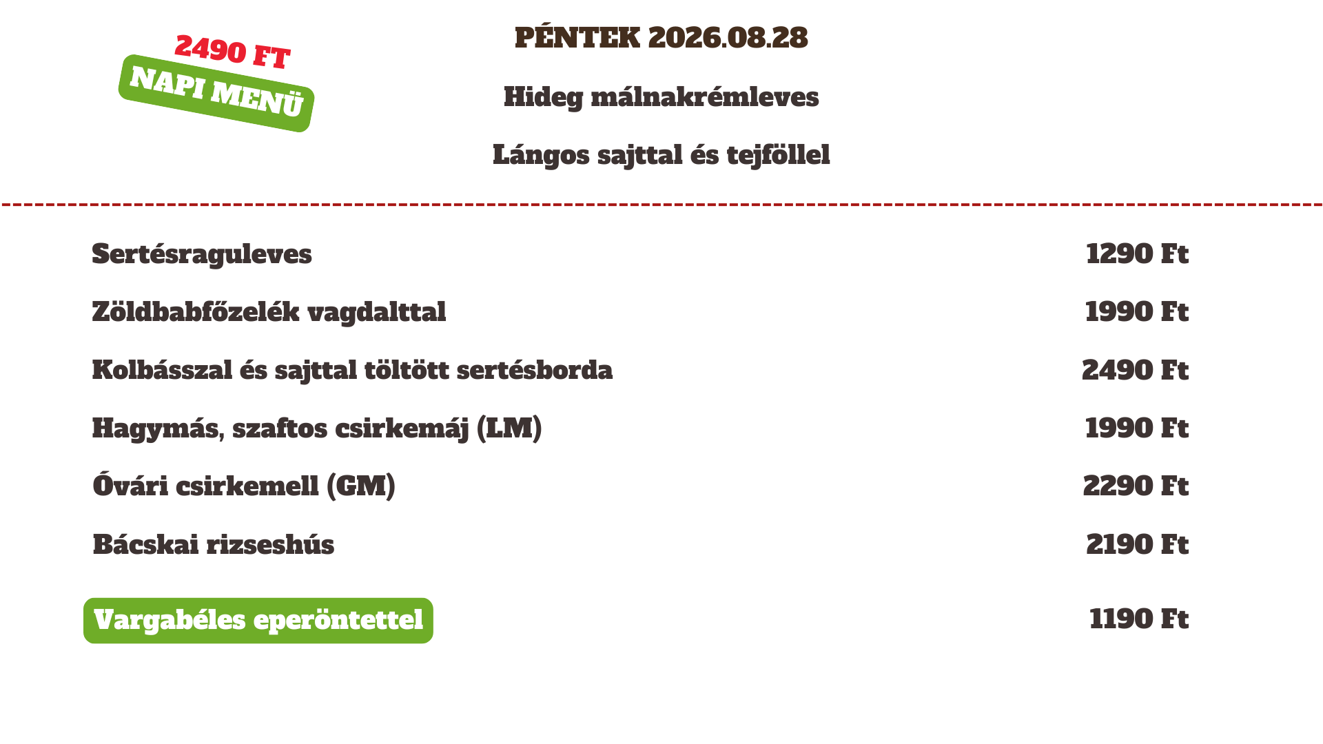 2026.08.28 Péntek 2026.08.28 Péntek