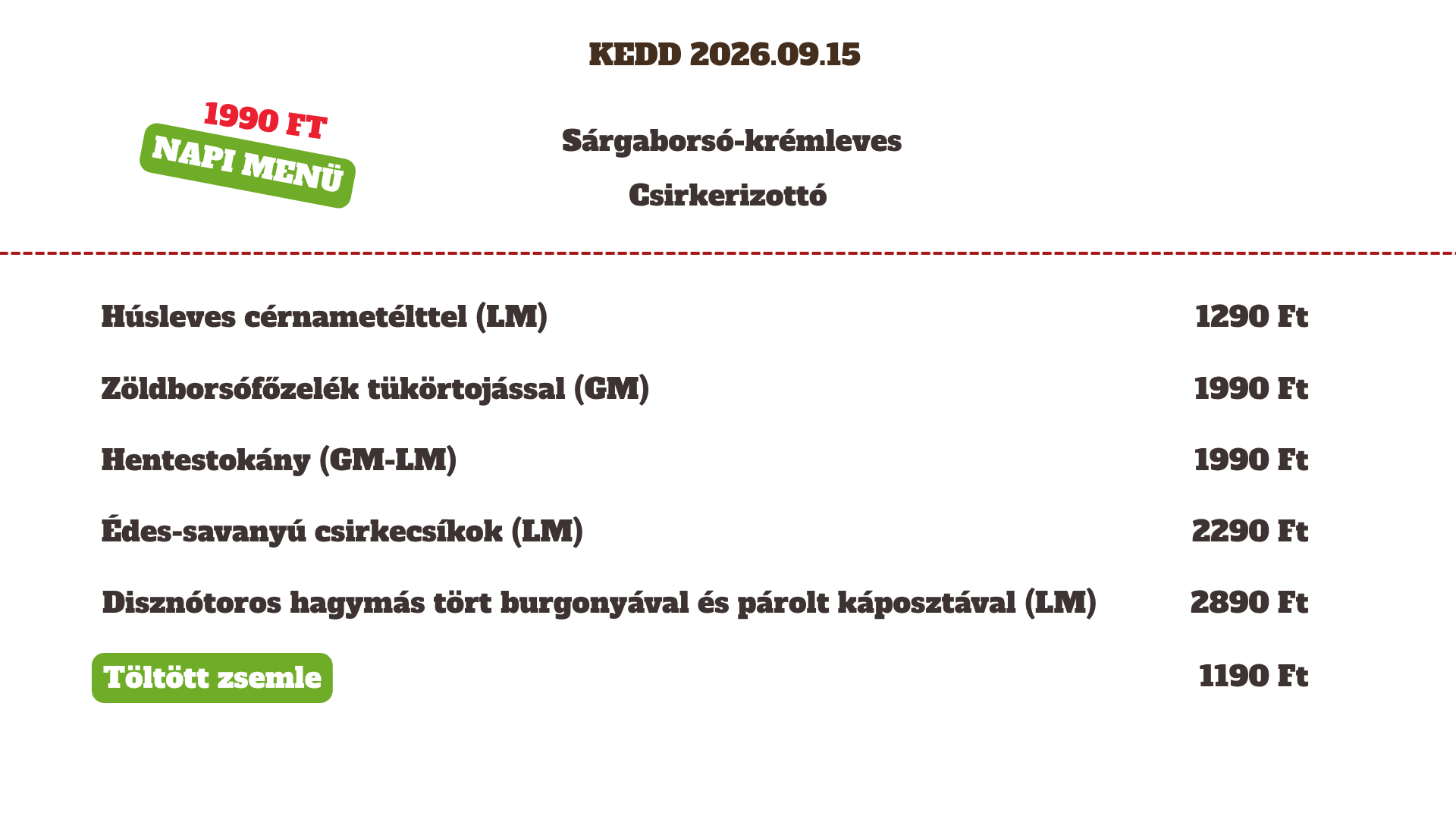 2026.09.15 Kedd